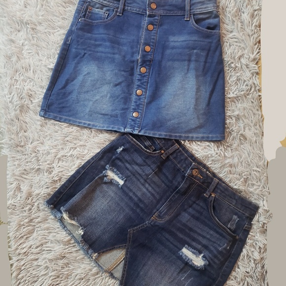 SKIRTS | Bundle Of 2 Denim Skirts! - Picture 1 of 8
